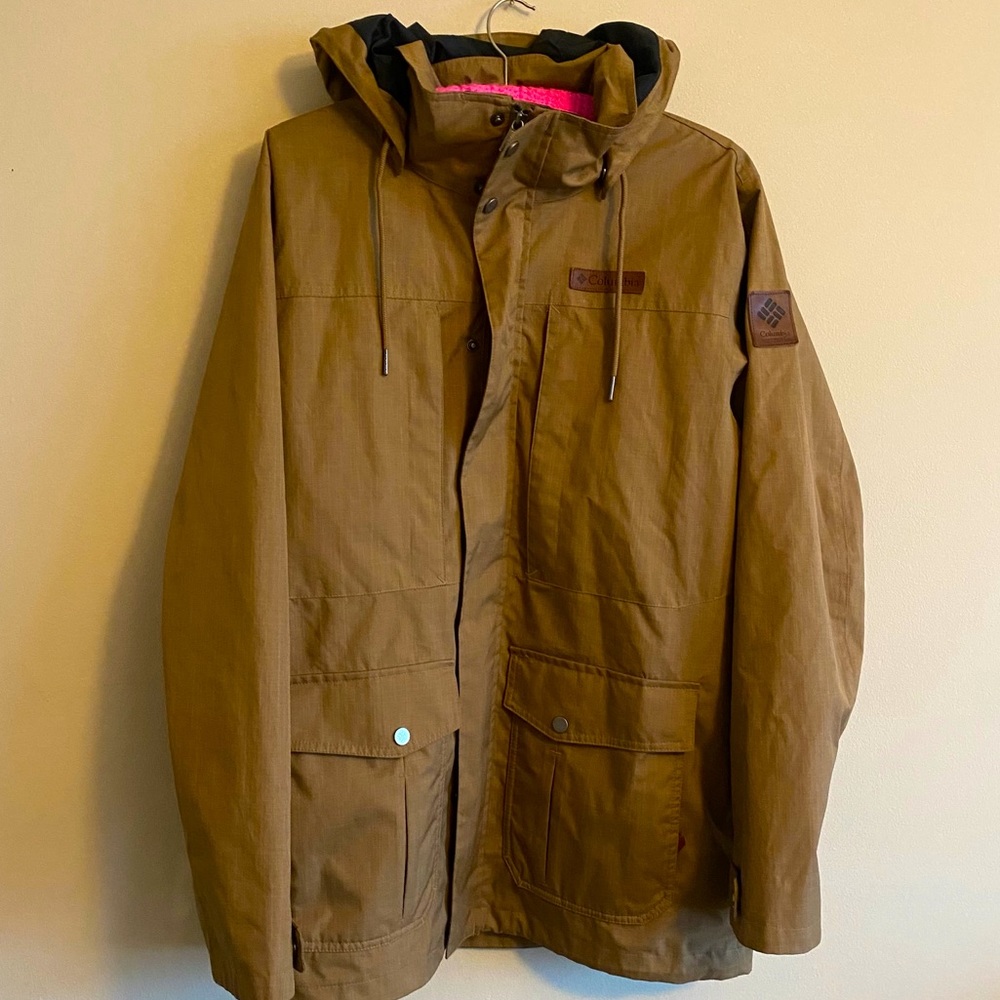 Columbia Men’s (M) Horizons Pine™ Interchange Jacket Khaki W/ No Fleece Omnitech